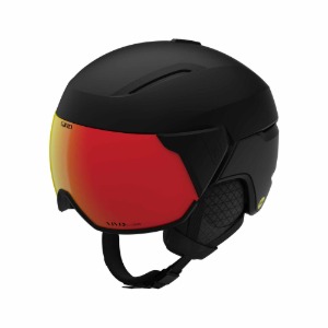 지로 ORBIT SPHERICAL 바이저 헬멧-MATTE BLACK